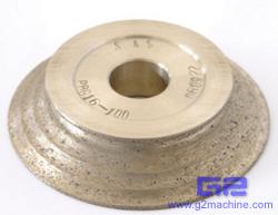 FOUR STEPS-EDGE WHEEL FOR SHAPE EDGING MACHINES