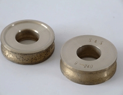 SMALL GRINDING WHEEL FOR SHAPE EDGING MACHINES