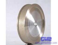 TRAPEZOIDAL WHEEL FOR STRAIGHT LINE ROUND EDGING MACHINES