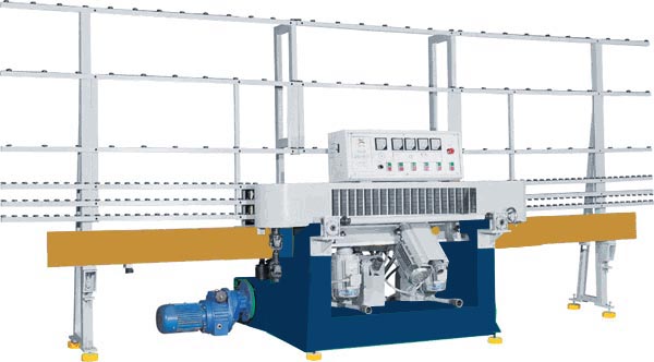4 SPINDLE GLASS STRAIGHT LINE EDGING MACHINE