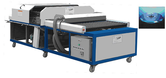 HORIZONTAL GLASS WASHING MACHINE